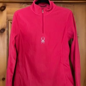 Spider polar fleece pullover